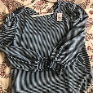 Loft outlet striped top